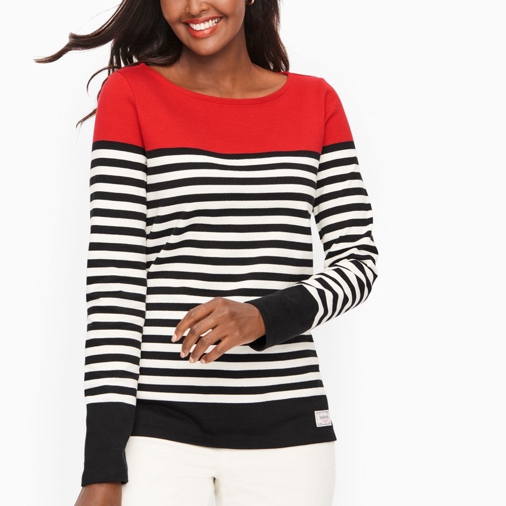 Talbots Nautical Stripe Sweater